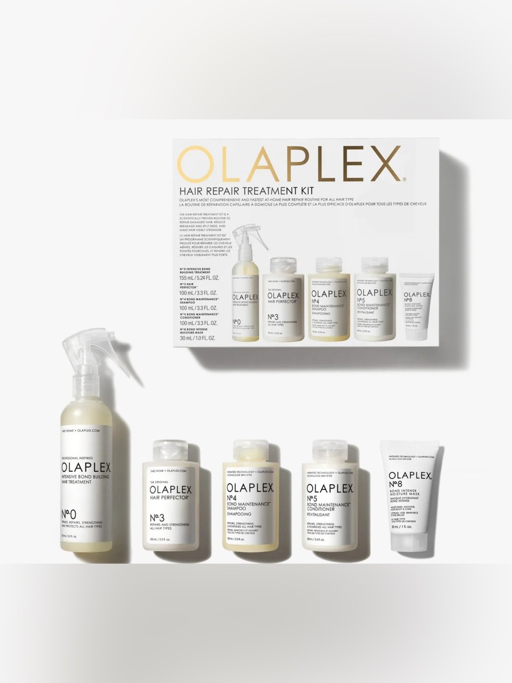 OLAPLEX Hair Repair Treatment Kit New Sealed